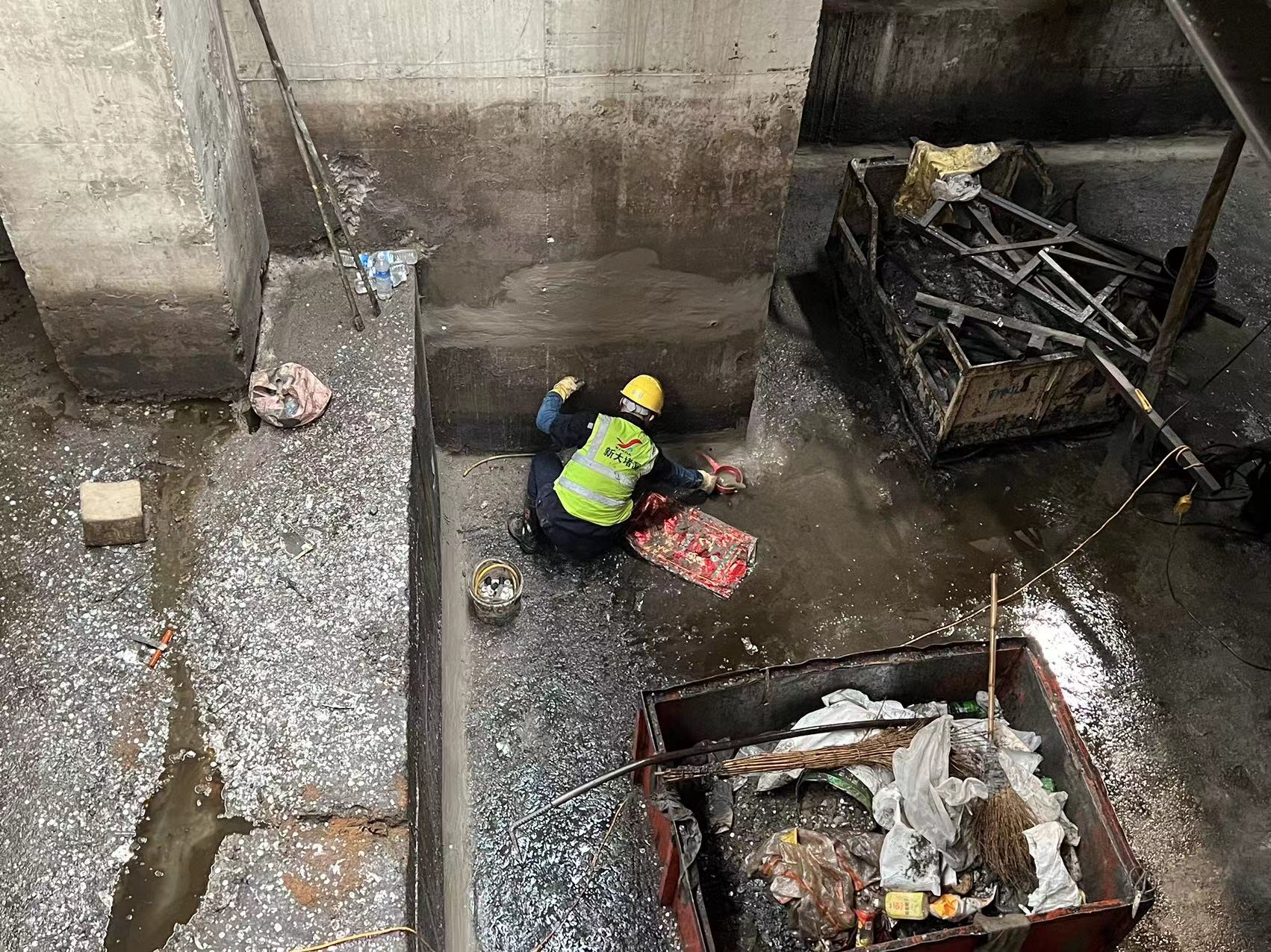 滨州邹平县基坑渗漏水堵漏