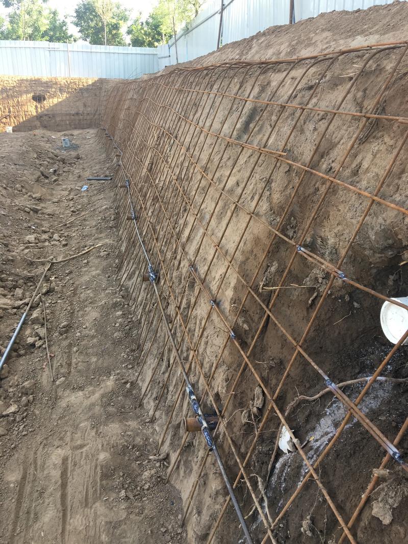 滨州邹平县边坡加固
